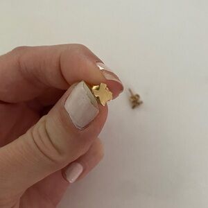 James Avery Gold Texas Earrings